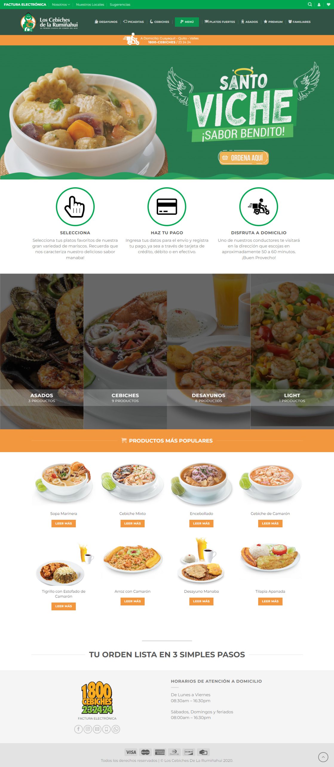 Cebiches de la Rumiñahui